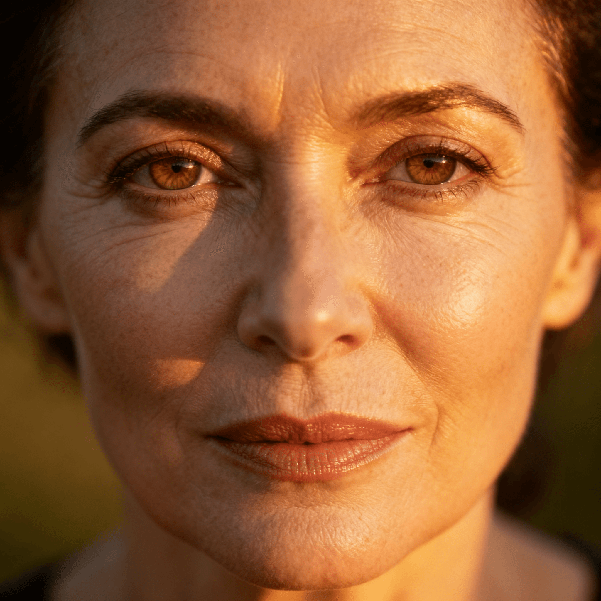 Portrait of a woman in golden-hour light, made with Seedream 4.0 on Flixly