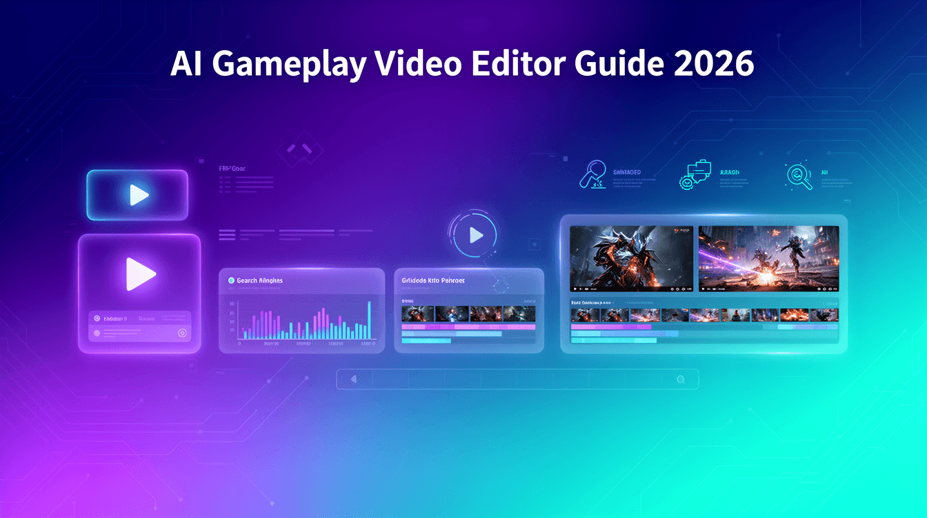 AI gameplay video editor guide 2026