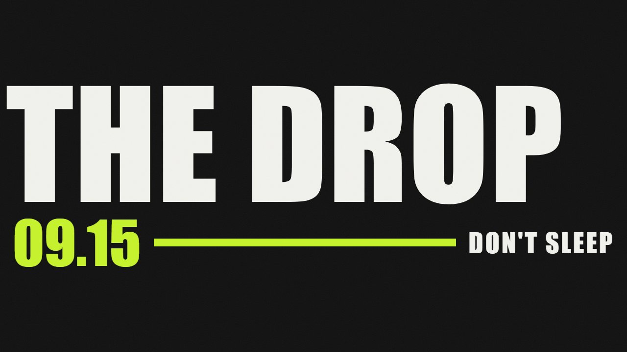 Drop Announcement example